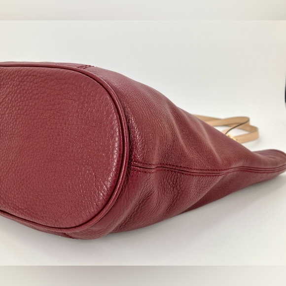 MICHAEL KORS Burgundy Jet Set Tote *Like New* - Picture 8 of 13